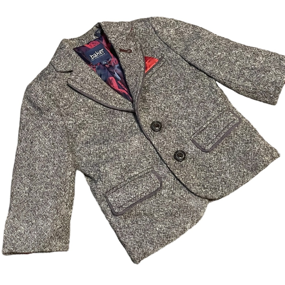 Baker Ted Baker Infant Boy Wool Blend Blazer, Size 6-12 months